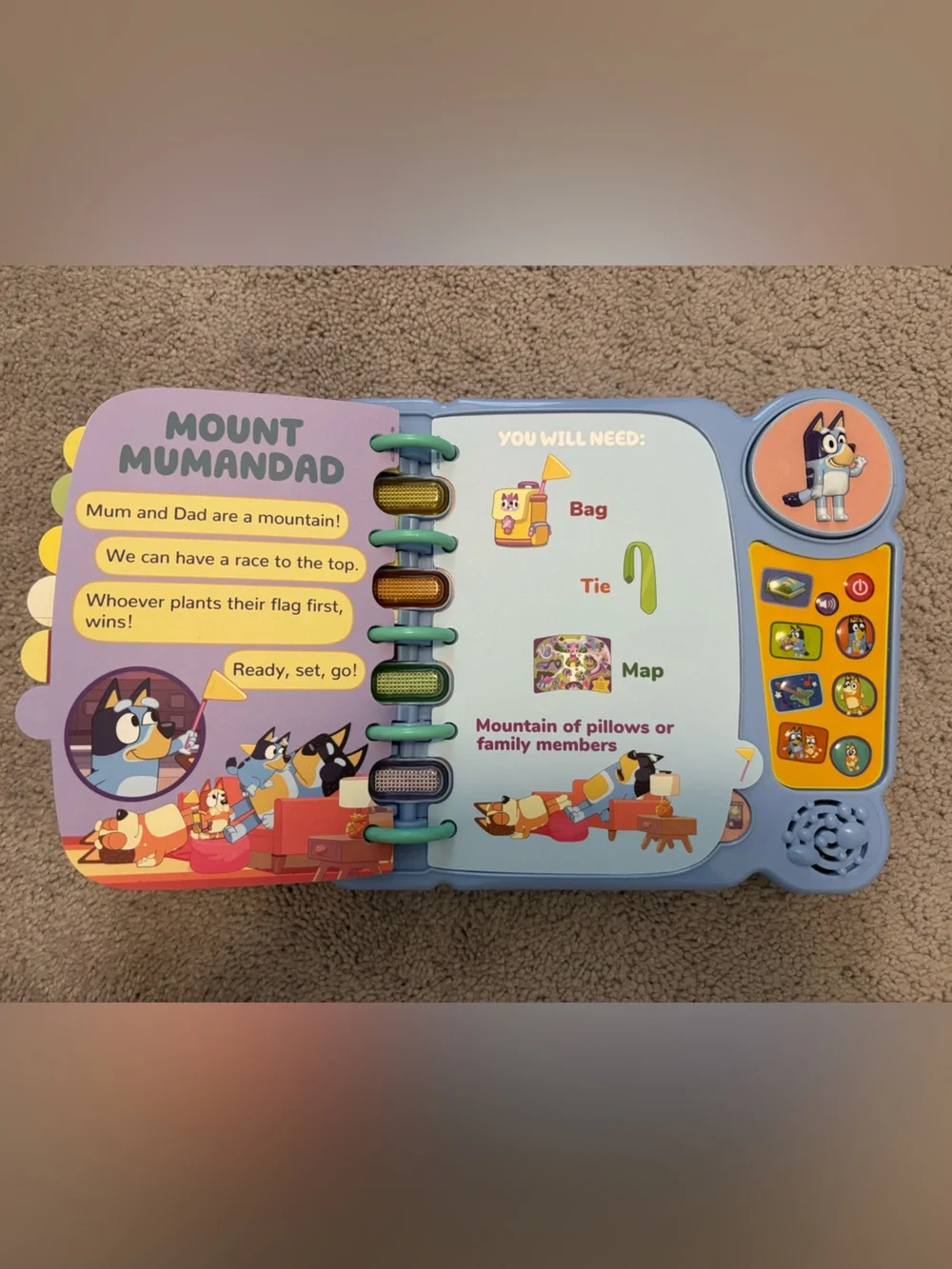 vtech engaging bluey’s